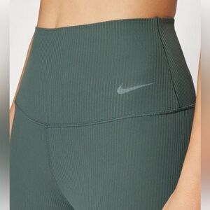 Nike Women's Zenvy Rib High-Waisted 7/8 Leggings Size S NWT
